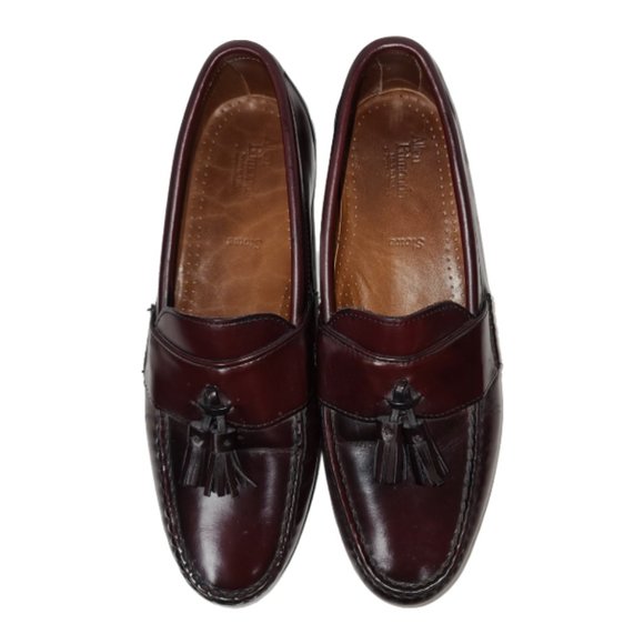 Allen Edmonds Other - Allen Edmonds Stowe Mens Burgundy Tassel Loafer